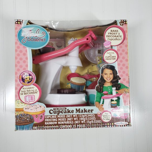Toys 17 Girl Gourmet Cupcake Mater Bake Frost Decorate Play Set